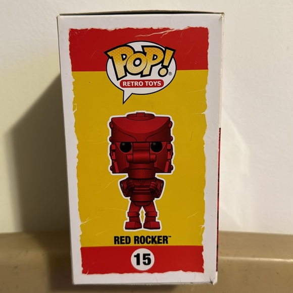 Funko Pop Red Rocker Rock’Em Sock’Em Robots - Picture 4 of 5